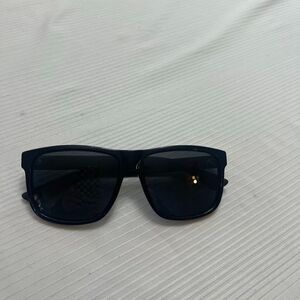 GUCCI GG0010S 001 Black Square Men's Authentic Logo GG Monogram Sunglasses 58 mm